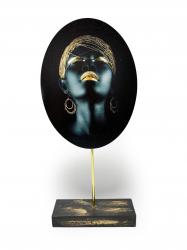 Mia Dekoratif Resimli Ahşap Biblo HK-14 HK0014