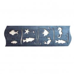 Koyu Turkuaz Denizaltı Tablosu HK0958-224