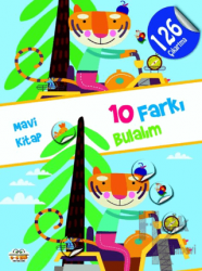 10 Farkı Bulalım - Mavi Kitap