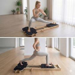 Yeni Nesil Katlanabilir Profesyonel Pilates Reformer Aleti – Az Yer Kaplayan, Kompakt Egzersiz Aleti
