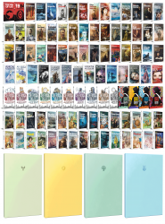 113 Dünya Klasiği ve Pastel Çizgisiz Defter Seti -2