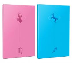 2li Burç-Astroloji Temalı 13,5x19,5cm 64 Sayfa Çizgisiz Defter Seti -13