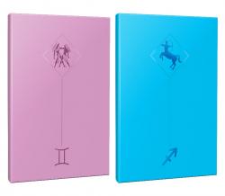 2li Burç-Astroloji Temalı 13,5x19,5cm 64 Sayfa Çizgisiz Defter Seti -2