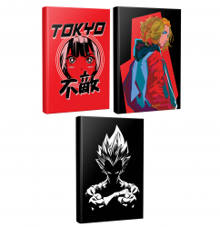 3 Defter Dragon Ball - Tokyo Revengers - Fearless