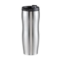 Paslanmaz Çelik Termos Bardak - Krom - 400 ml