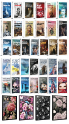 33 Dünya Klasiği ve Çiçekli Çizgili Defter Seti -1