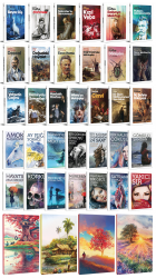 33 Dünya Klasiği ve Manzara Temalı 64 Sayfa Çizgili Defter Seti -2