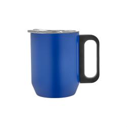 Paslanmaz Çelik Kupa Bardak - Mavi - 350 ml