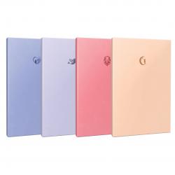 4'lü Defter 64 Sayfa Çizgisiz - Catdog-Hummingbird-Lion-Moon