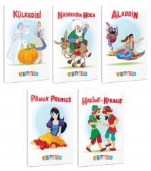 5'li 64 Sayfa 13,5x19,5 Okul Defteri Seti 10