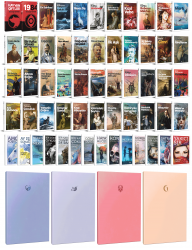 58 Dünya Klasiği ve Pastel Çizgisiz Defter Seti -1