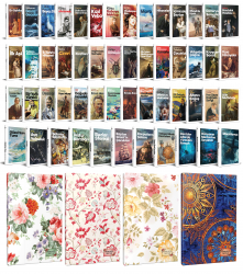 63 Dünya Klasiği ve Çiçekli Planlama Defteri Seti -1