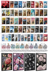 68 Dünya Klasiği ve Çiçekli Çizgili Defter Seti -1