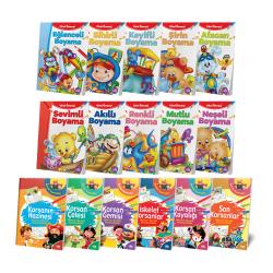 Eğlenceli Boyama Seti 16 Kitap