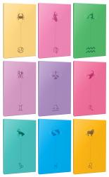 9lu Burç-Astroloji Temalı 13,5x19,5cm 64 Sayfa Çizgisiz Defter Seti -4