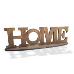 Ahşap Home Yazılı Oda Süsü HK0925
