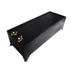 Ahşap, Sürgülü Kutu, Payitaht Ayaklı, Siyah HK0423-0002