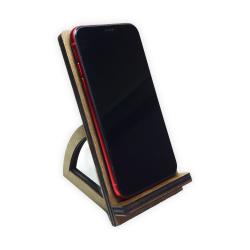 Ahşap Telefon Standı - Üçgen Ayaklı HK0577