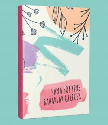 Baharlar Gelecek 128 Sayfa Çizgili Defter