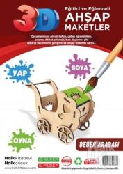 Bebek Arabası Ahşap Maket HK1064