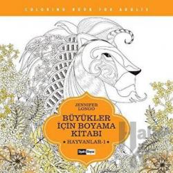 Büyükler İçin Boyama Kitabı - Hayvanlar 1