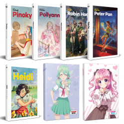 Çocuk Klasikleri Beş Kitap - Violet ve Schoolgirl Defter