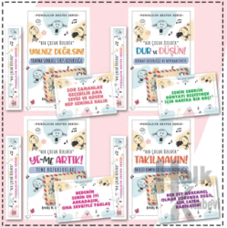 Çocuklar İçin Psikoloik Destek Serisi 4 Kitap (Set 1)