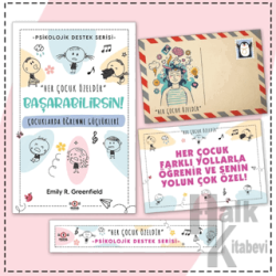 Çocuklar İçin Psikolojik Destek Serisi - Çocuklarda Öğrenme Güçlükleri -Kartpostal ve Ayraç