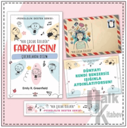 Çocuklar İçin Psikolojik Destek Serisi - Çocuklarda Otizm - Kartpostal ve Ayraç