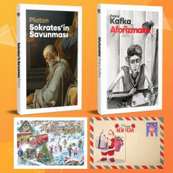 Dünya Klasikleri İkili Set - Sokratesin Savunması - Aforizmalar ve Kartpostal