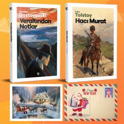 Dünya Klasikleri İkili Set - Yer Altından Notlar - Hacı Murat ve Kartpostal