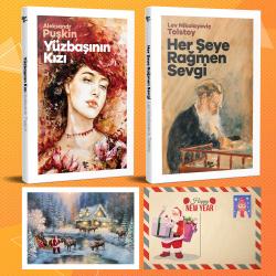 Dünya Klasikleri İkili Set - Yüzbaşının Kızı - Her Şeye Rağmen Sevgi ve Kartpostal