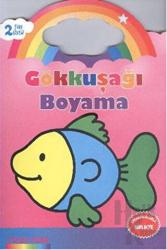 Gökkuşağı Boyama : Pembe Kitap Çıkartmalarla Birlikte