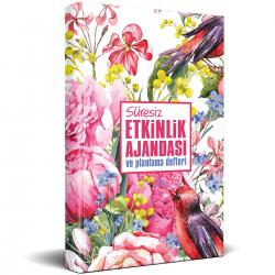 Süresiz Etkinlik Planlama Defteri - Gül Bahçesi