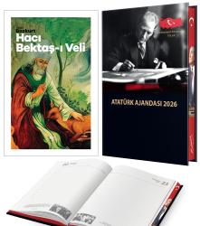 Hacı Bektaş-ı Veli - Turan Bozkurt ve 2026 Atatürk Ciltli Ajanda