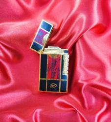 Hunter Model Yandan Çarklı Gazlı Full Metal Çakmak -Kızıl Ahşap