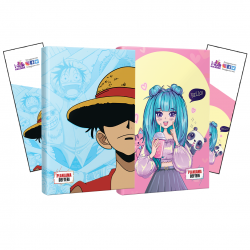 İkili Luffy-Catgirl Defter ve Ayraç
