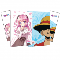 İkili Violet-Luffy Defter ve Ayraç