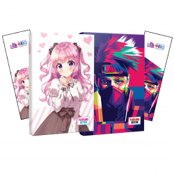 İkili Violet-Naruto Defter ve Ayraç