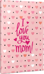 4'lü Defter 64 Sayfa Çizgisiz - Little Prince-I Love You Mom-Hummingbird-Lion