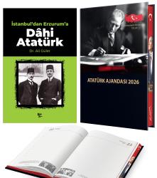 İstanbuldan Erzuruma Mustafa Kemal - Ali Güler ve 2026 Atatürk Ciltli Ajanda