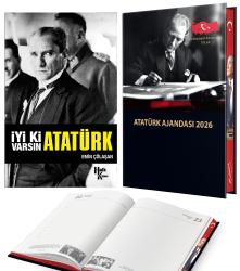 İyi ki Varsın Atatürk - Emin Çölaşan ve 2026 Atatürk Ciltli Ajanda