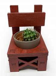 Lora Sandalye Kırmızı Çiçeklik HK0214-0011