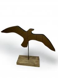 Ayaklı Bakır Rengi Aynalı Martı HK0272