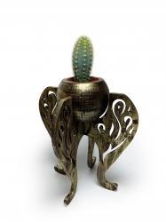 Mari Ahşap Ayaklı Beton Saksı Seri 2 HK1584