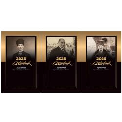 2025 Atatürk Ajanda Seti Kalpaklı Çankaya Cumhuriyet