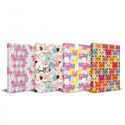 Kedi Temalı Planlama Defteri Seti - 4 Defter Set2