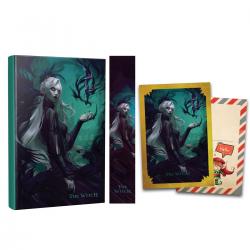 Kişiye Özel Kartpostallı Hediye Seti - 1 The Witch 128 Sayfa Defter 1 Kartpostal 1 Ayraç