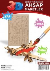 Klasik Uçak Ahşap Maket HK1031