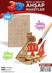 Korsan Gemisi Ahşap Maket HK1016